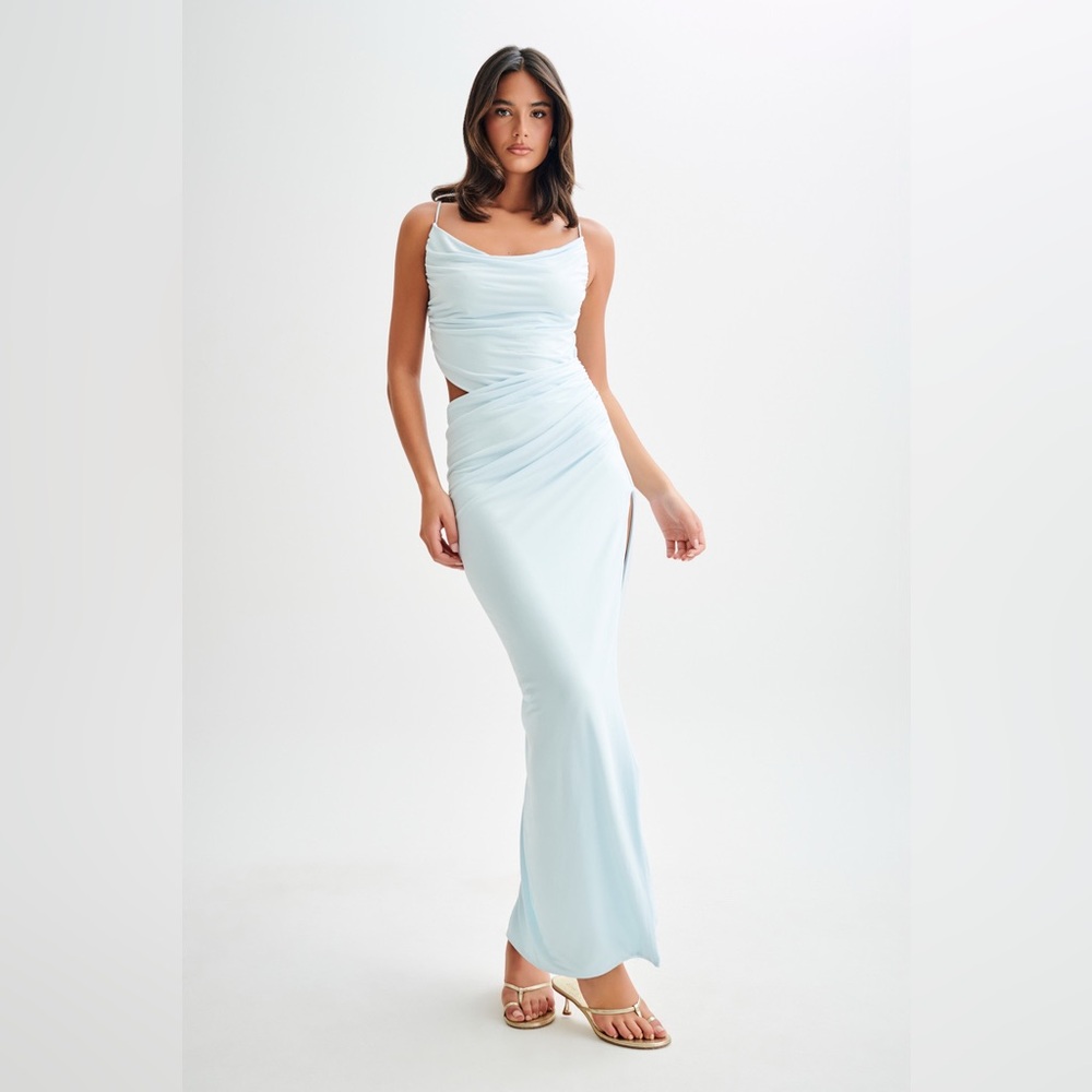 NTW Meshki Jenna Draped Dress